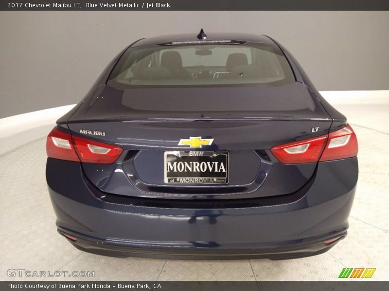 Blue Velvet Metallic / Jet Black 2017 Chevrolet Malibu LT
