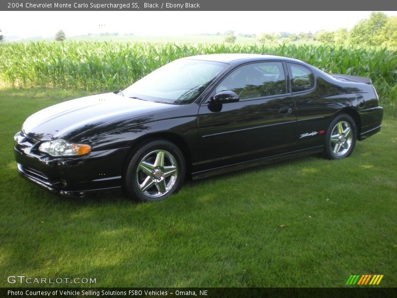 Black / Ebony Black 2004 Chevrolet Monte Carlo Supercharged SS