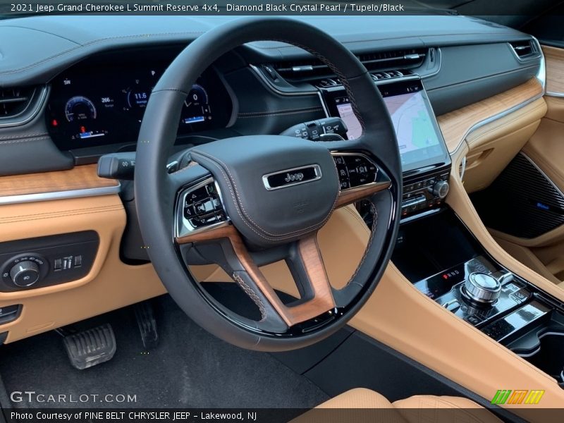 Dashboard of 2021 Grand Cherokee L Summit Reserve 4x4