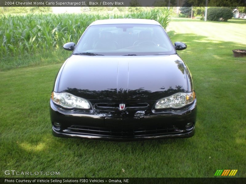 Black / Ebony Black 2004 Chevrolet Monte Carlo Supercharged SS