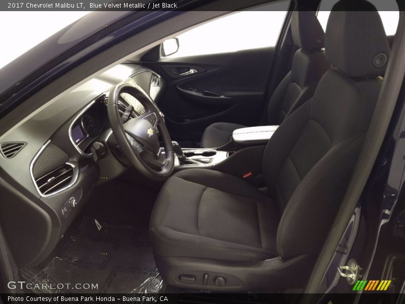 Blue Velvet Metallic / Jet Black 2017 Chevrolet Malibu LT