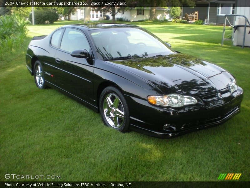 Black / Ebony Black 2004 Chevrolet Monte Carlo Supercharged SS