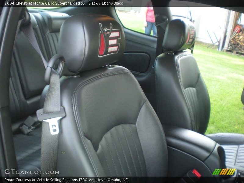 Black / Ebony Black 2004 Chevrolet Monte Carlo Supercharged SS