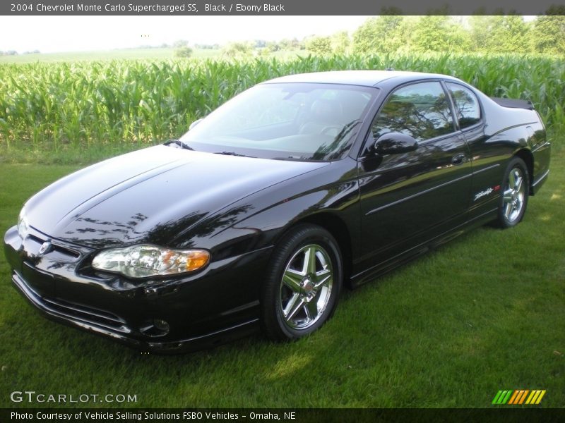 Black / Ebony Black 2004 Chevrolet Monte Carlo Supercharged SS