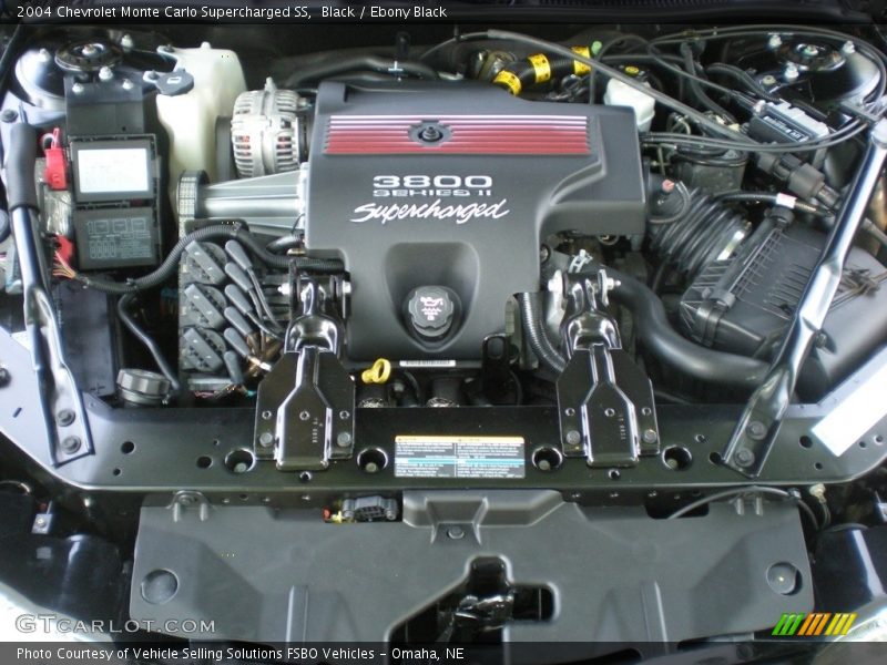 Black / Ebony Black 2004 Chevrolet Monte Carlo Supercharged SS