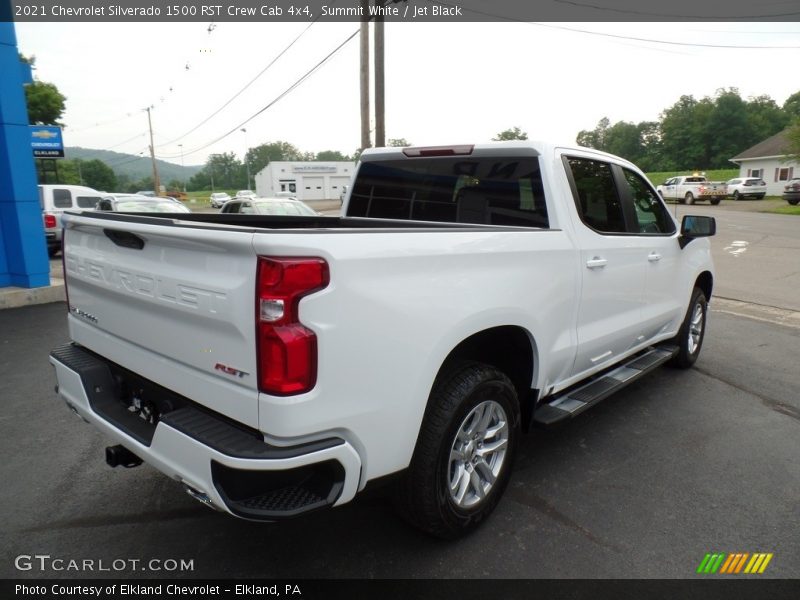 Summit White / Jet Black 2021 Chevrolet Silverado 1500 RST Crew Cab 4x4