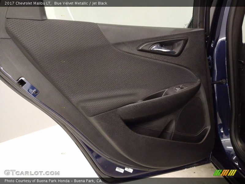 Blue Velvet Metallic / Jet Black 2017 Chevrolet Malibu LT