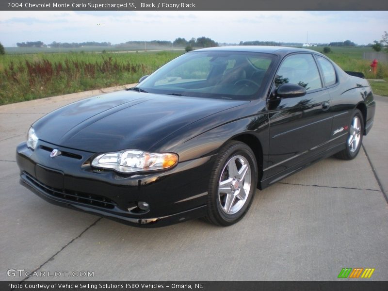 Black / Ebony Black 2004 Chevrolet Monte Carlo Supercharged SS
