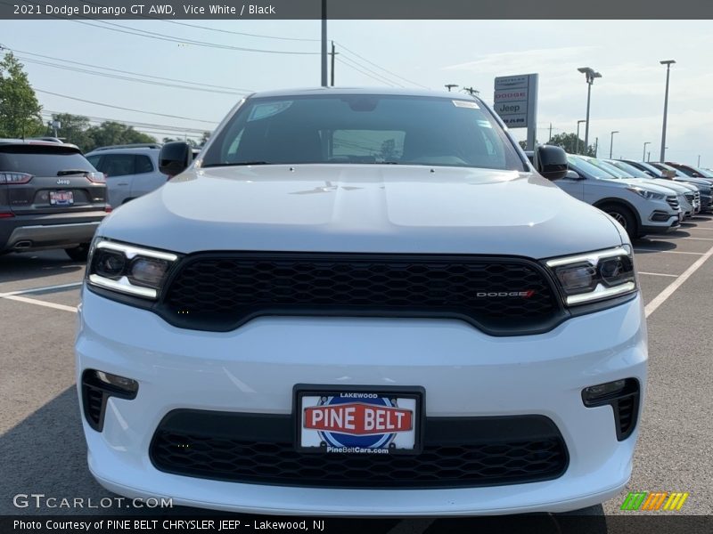 Vice White / Black 2021 Dodge Durango GT AWD