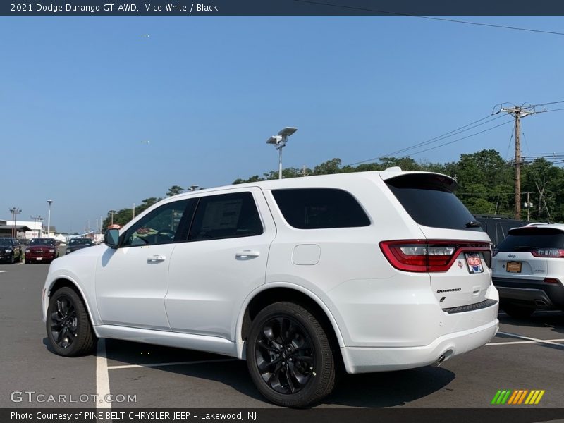 Vice White / Black 2021 Dodge Durango GT AWD