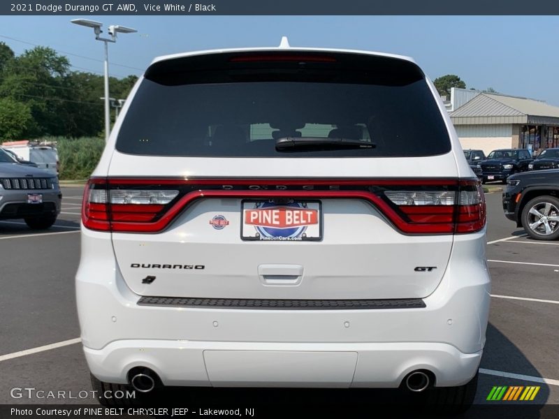 Vice White / Black 2021 Dodge Durango GT AWD