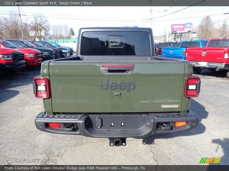 Sarge Green / Black 2021 Jeep Gladiator Sport 4x4