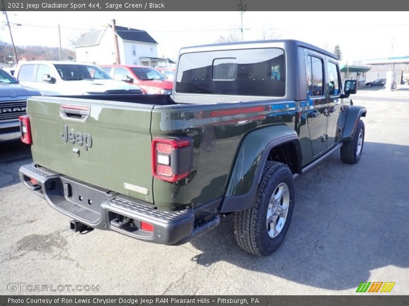 Sarge Green / Black 2021 Jeep Gladiator Sport 4x4