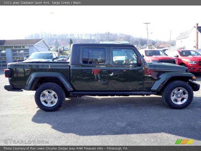 Sarge Green / Black 2021 Jeep Gladiator Sport 4x4