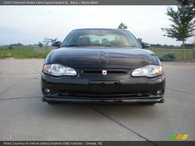 Black / Ebony Black 2004 Chevrolet Monte Carlo Supercharged SS