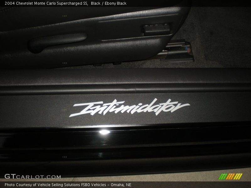 Black / Ebony Black 2004 Chevrolet Monte Carlo Supercharged SS
