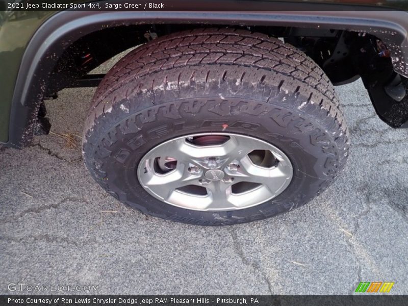 Sarge Green / Black 2021 Jeep Gladiator Sport 4x4
