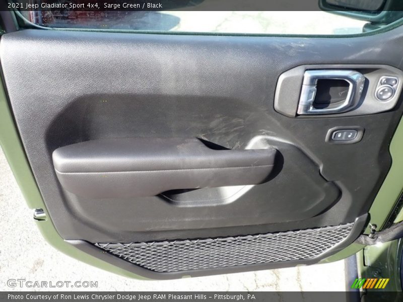 Sarge Green / Black 2021 Jeep Gladiator Sport 4x4