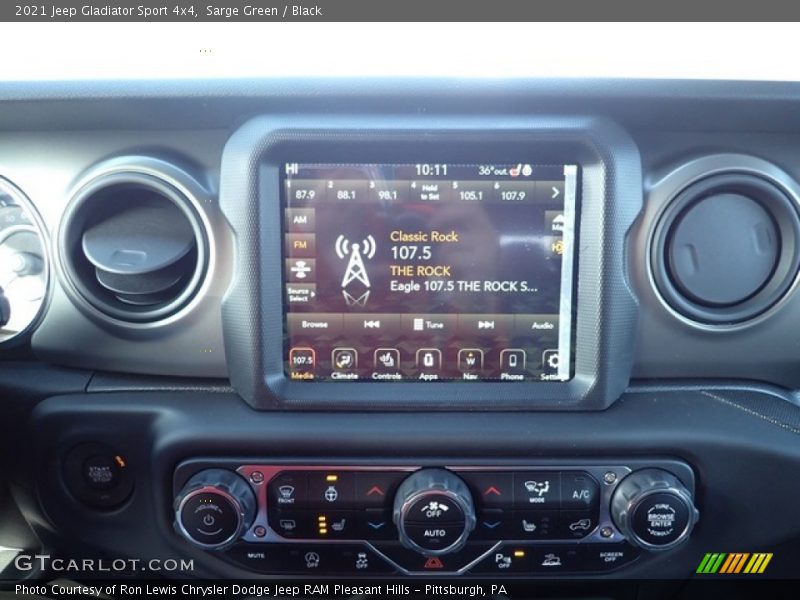Sarge Green / Black 2021 Jeep Gladiator Sport 4x4