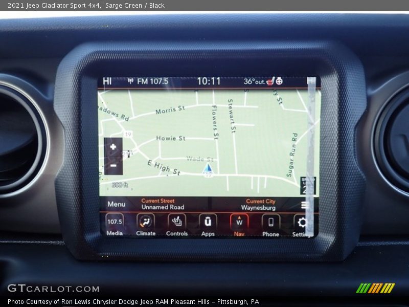 Sarge Green / Black 2021 Jeep Gladiator Sport 4x4