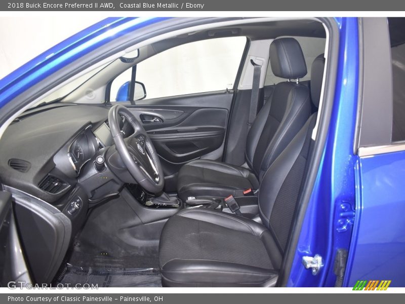 Coastal Blue Metallic / Ebony 2018 Buick Encore Preferred II AWD