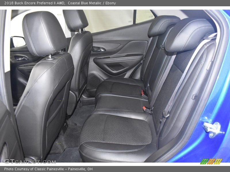 Coastal Blue Metallic / Ebony 2018 Buick Encore Preferred II AWD