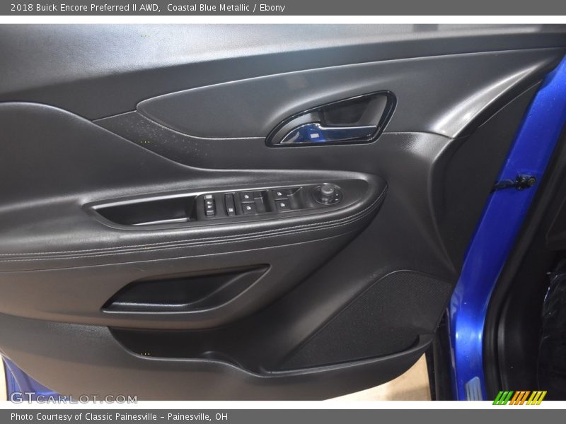 Coastal Blue Metallic / Ebony 2018 Buick Encore Preferred II AWD