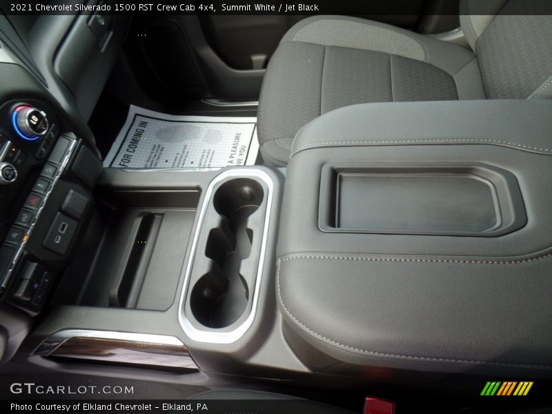 Summit White / Jet Black 2021 Chevrolet Silverado 1500 RST Crew Cab 4x4