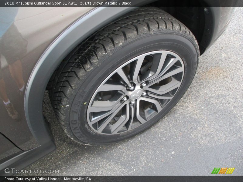 Quartz Brown Metallic / Black 2018 Mitsubishi Outlander Sport SE AWC
