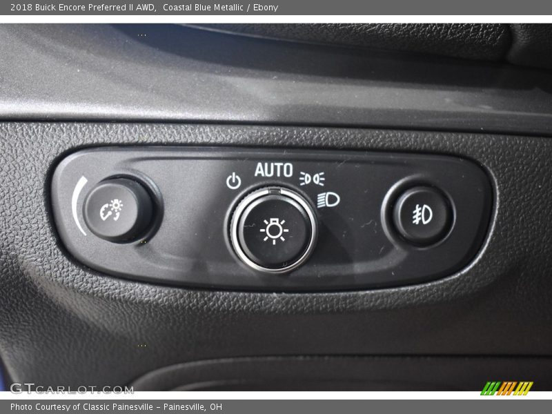 Coastal Blue Metallic / Ebony 2018 Buick Encore Preferred II AWD