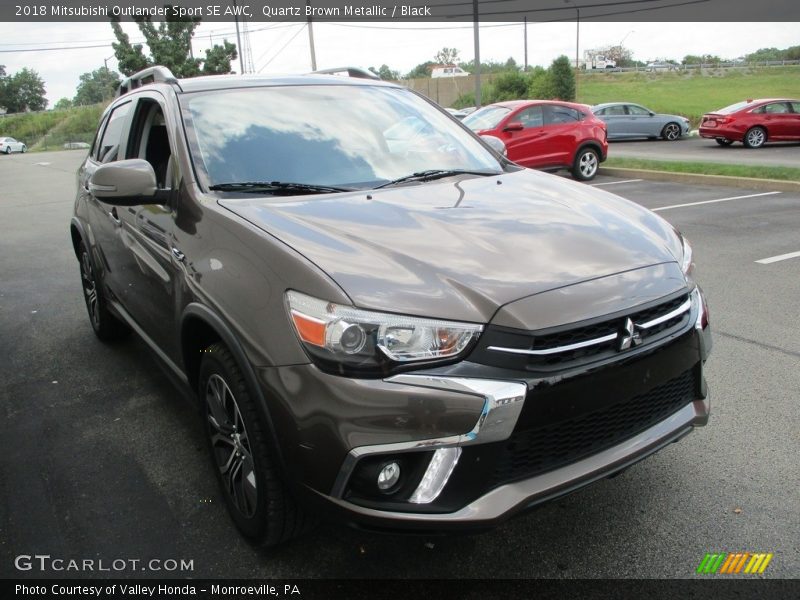 Quartz Brown Metallic / Black 2018 Mitsubishi Outlander Sport SE AWC