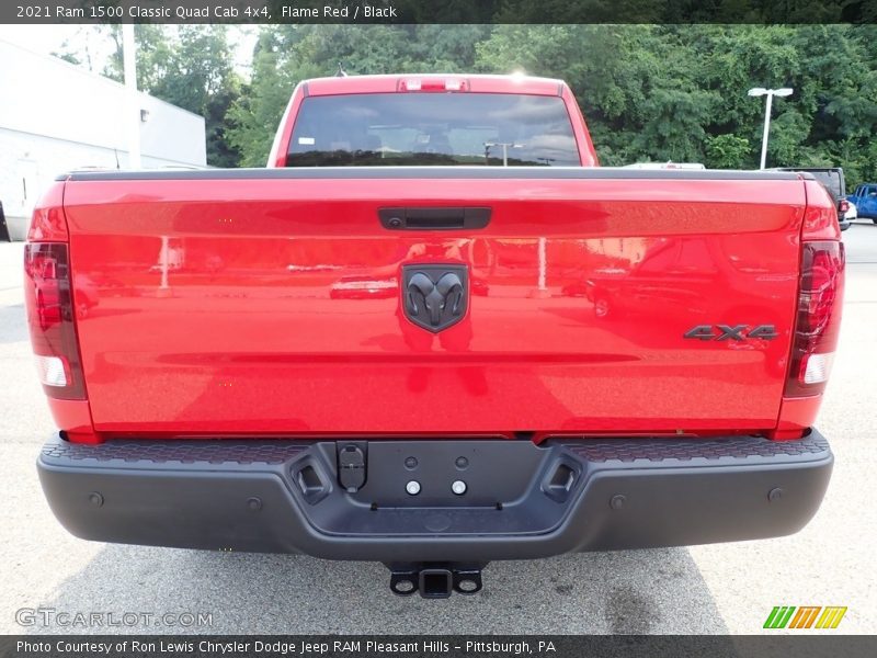 Flame Red / Black 2021 Ram 1500 Classic Quad Cab 4x4