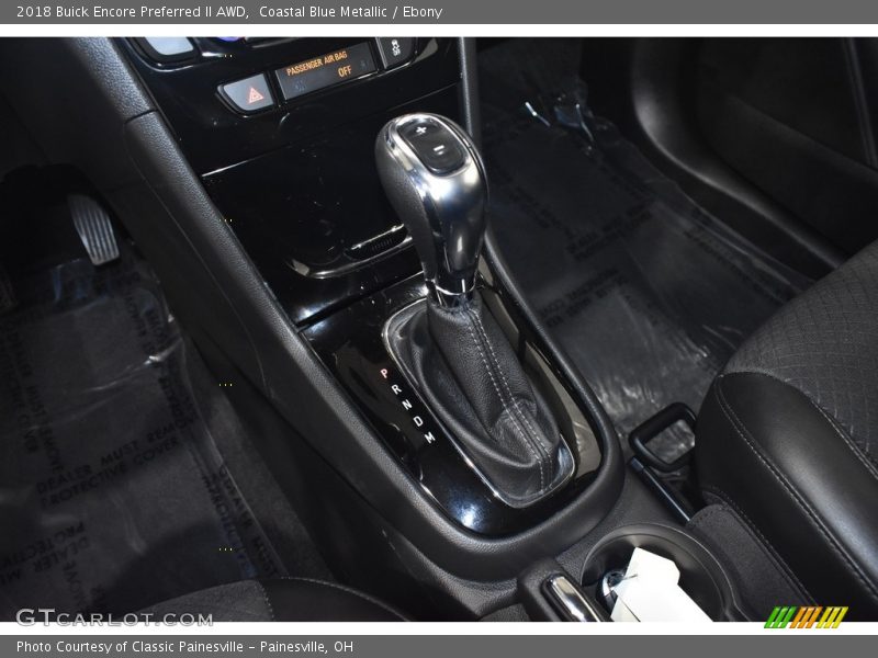 Coastal Blue Metallic / Ebony 2018 Buick Encore Preferred II AWD