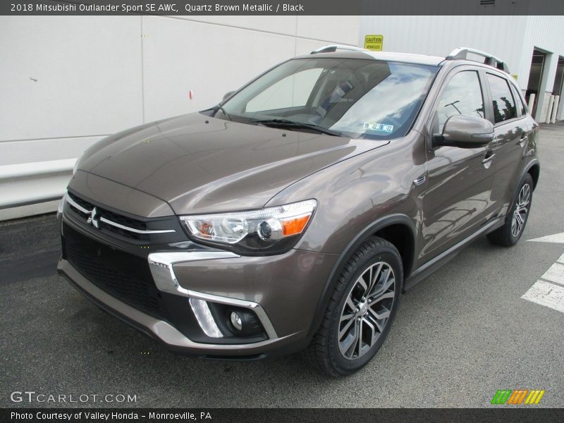Quartz Brown Metallic / Black 2018 Mitsubishi Outlander Sport SE AWC