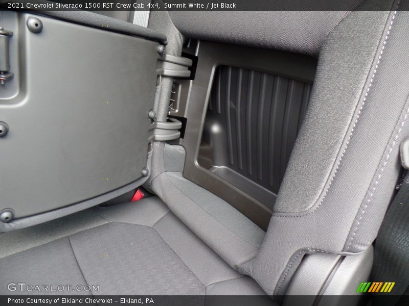 Summit White / Jet Black 2021 Chevrolet Silverado 1500 RST Crew Cab 4x4