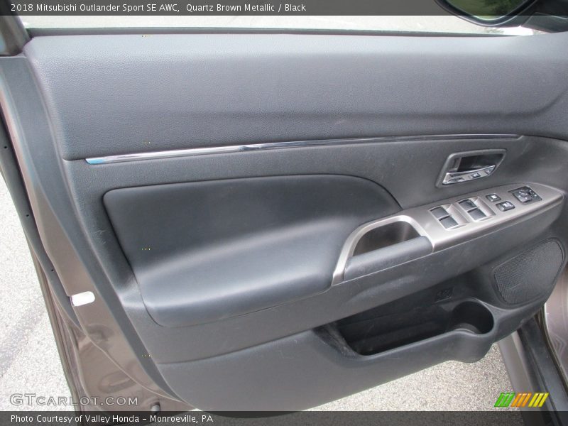 Quartz Brown Metallic / Black 2018 Mitsubishi Outlander Sport SE AWC
