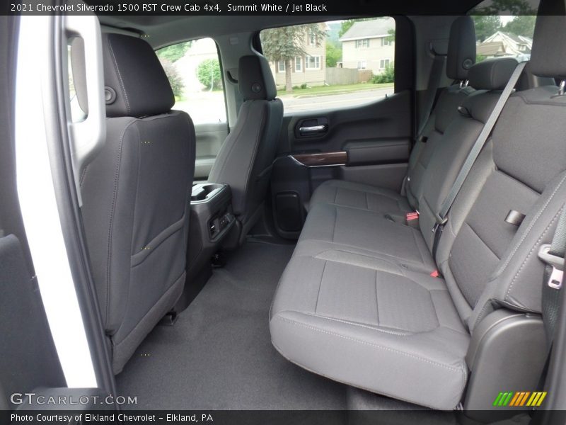 Summit White / Jet Black 2021 Chevrolet Silverado 1500 RST Crew Cab 4x4