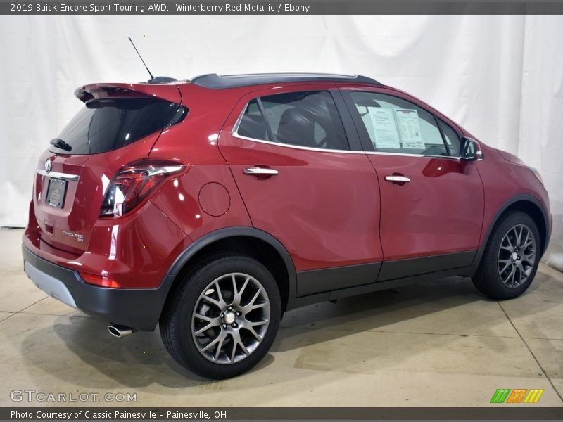 Winterberry Red Metallic / Ebony 2019 Buick Encore Sport Touring AWD