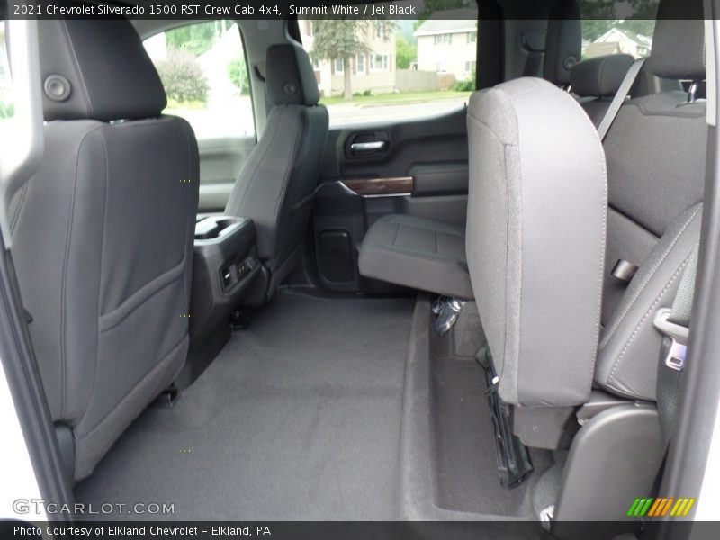 Summit White / Jet Black 2021 Chevrolet Silverado 1500 RST Crew Cab 4x4