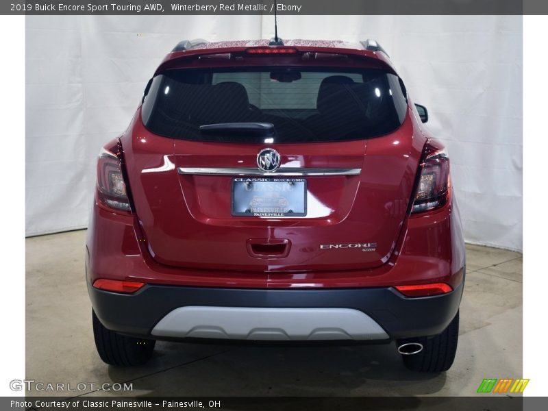 Winterberry Red Metallic / Ebony 2019 Buick Encore Sport Touring AWD