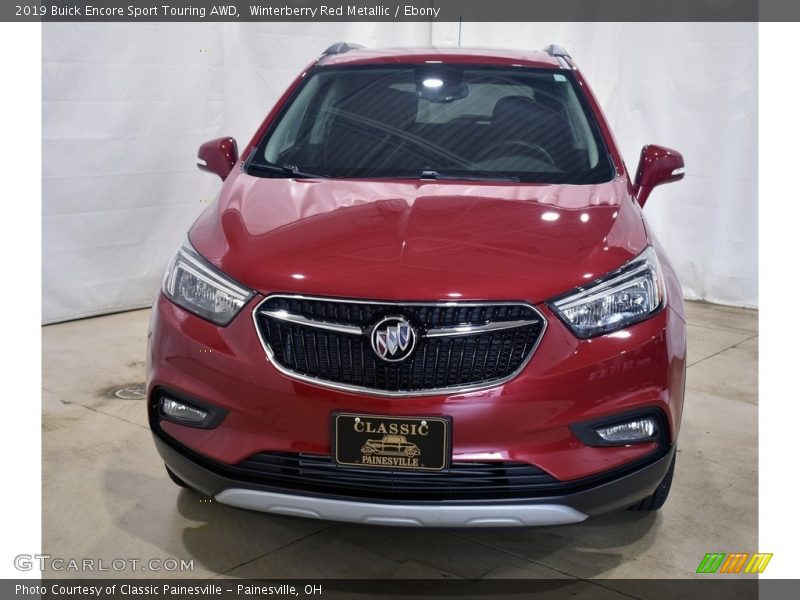 Winterberry Red Metallic / Ebony 2019 Buick Encore Sport Touring AWD
