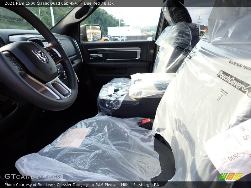 Flame Red / Black 2021 Ram 1500 Classic Quad Cab 4x4