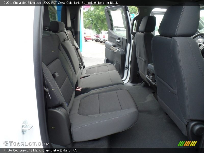 Summit White / Jet Black 2021 Chevrolet Silverado 1500 RST Crew Cab 4x4