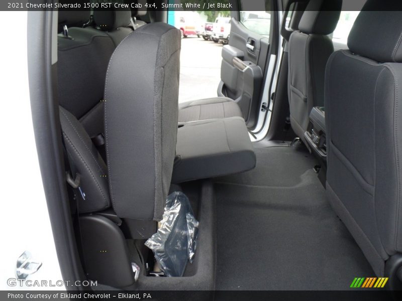 Summit White / Jet Black 2021 Chevrolet Silverado 1500 RST Crew Cab 4x4