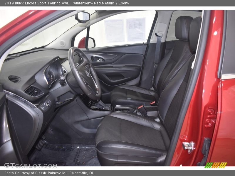 Winterberry Red Metallic / Ebony 2019 Buick Encore Sport Touring AWD