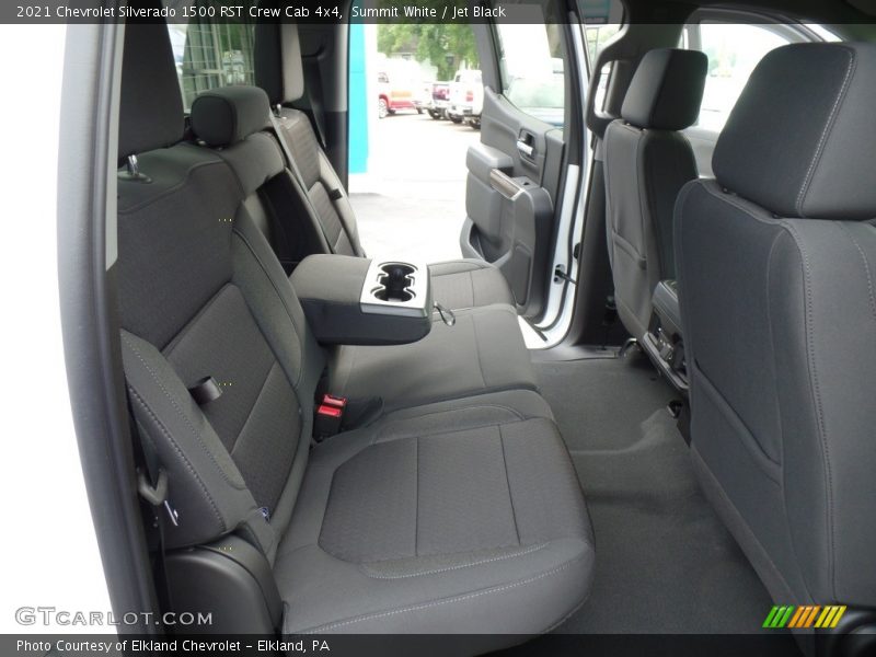 Summit White / Jet Black 2021 Chevrolet Silverado 1500 RST Crew Cab 4x4