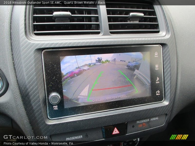 Quartz Brown Metallic / Black 2018 Mitsubishi Outlander Sport SE AWC
