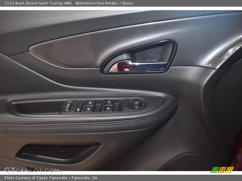 Winterberry Red Metallic / Ebony 2019 Buick Encore Sport Touring AWD