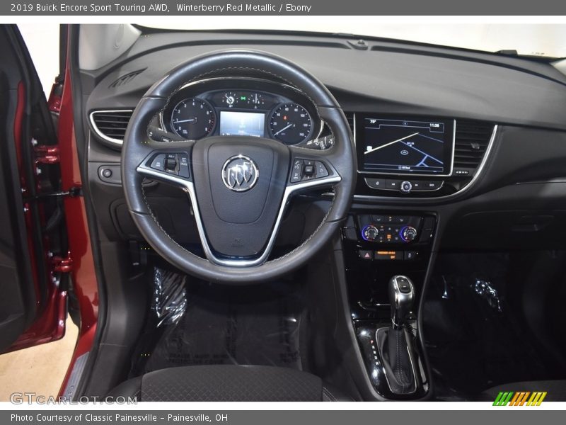 Winterberry Red Metallic / Ebony 2019 Buick Encore Sport Touring AWD