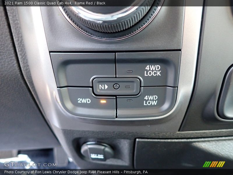 Flame Red / Black 2021 Ram 1500 Classic Quad Cab 4x4